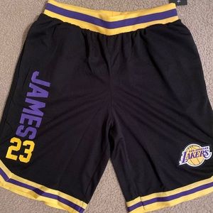 Lakers Lebron 23 Shorts